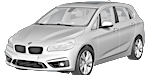 BMW F45 U2029 Fault Code